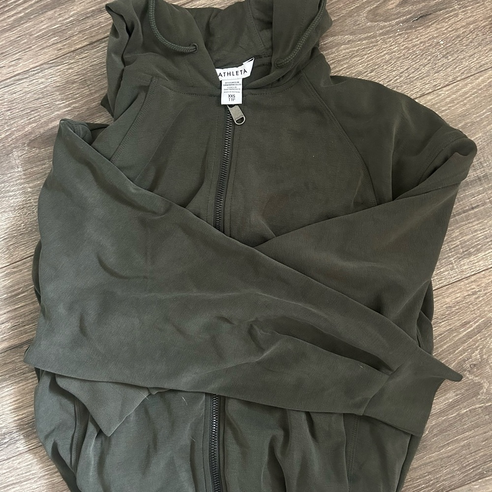 Athleta Women's Utility Jacket in Forest Green